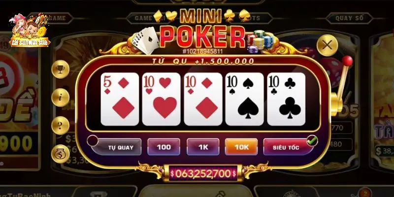 Những mẹo quan trọng giúp tăng tỷ lệ nổ hũ Mini Poker Sunwin